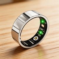 Anneau de suivi du sommeil, fréquence cardiaque, SpO2, étanche IP68, charge magnétique, anneau connecté pour le sport et le fitness, BT