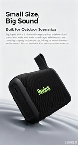 Enceinte portable sans fil rechargeable MIJIA, <span class=keywords><strong>subwoofer</strong></span> coloré pour fêtes, haut-parleur professionnel, mini enceinte portable étanche pour l'extérieur - Product Image 4