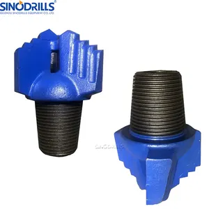 Drag Bit Well Drill 5 1/2 ''3 Blades Wings Step Drag Drilling Bit