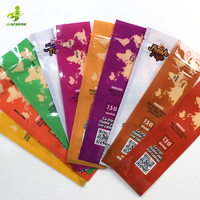 Sacs d'emballage en gros biodégradables thermoscellables en plastique pour bâtonnets de glace, tubes de crème glacée et sucettes glacées avec fermeture zip