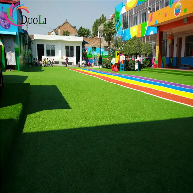 CE ISO approved High Density Coloful 20mm Turf Carpet Synthetic Turf Artificial Grass