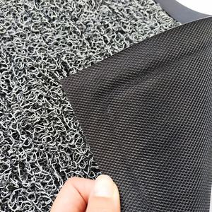 Tapis de porte moderne en PVC fibre de coco antidérapant intérieur extérieur tapis de bienvenue tissé Technique lavable pour la maison bureau salon plage entrée - Product Image 4