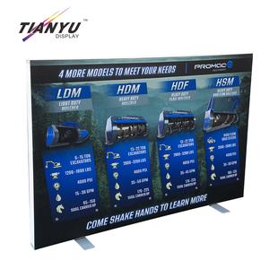 Nhôm hình chữ nhật tùy chỉnh căng thẳng Vải Acrylic LED mềm hiển thị Poster LED hộp đèn cho quảng cáo - Product Image 2