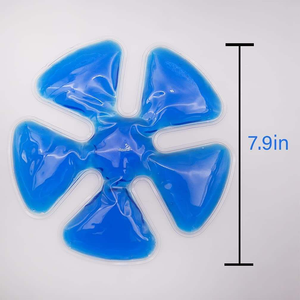 Novedad 2026: Paquete de hielo reutilizable para verano, deportes al aire libre, trabajo, servicio de entrega, <span class=keywords><strong>cascos</strong></span> refrigerantes, paquete frío/caliente portátil y cómodo. - Product Image 2