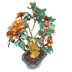 <span class=keywords><strong>ต้น</strong></span>บอนไซดอกโบนไซหยกธรรมชาติขนาดใหญ่ - Product Image 6