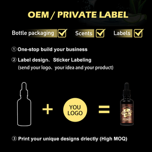 Barbernatural doğal organik erkek organik % sakal balsamı sakal yağı büyüme seti büyümek - Product Image 3