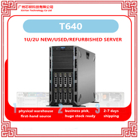 Serveur Tour T640 Double Processeur 5U, Station de Travail Graphique, Hôte de Stockage, Virtualisation d'Entreprise