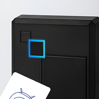 Système de contrôle d'accès aux portes 12V avec lecteur de cartes RFID de proximité ID125Khz et clavier de contrôle d'accès