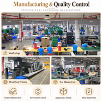 Boîte en papier personnalisée pour flacon de 10 ml avec impression d'étiquette autocollante pour la présentation d'échantillons