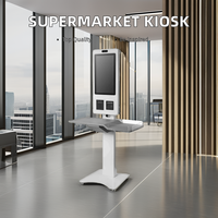 Système de point de vente Android/Windows avec écran tactile 10 points et Bluetooth/WiFi pour supermarchés, restaurants de restauration rapide, commande automatique