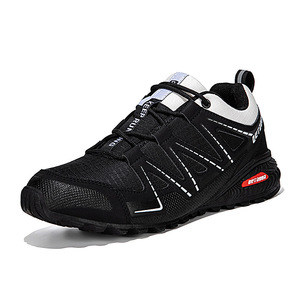 Chaussures de randonnée pour hommes, respirantes, en mesh, semelle extérieure en caoutchouc, semelle intermédiaire en EVA, bout rond, taille 14, chaussures de sport de plein air pour la marche - Product Image 5