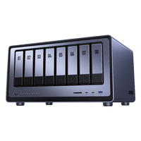 Servidor NAS Empresarial de 8 Bahías, Intel Core i3, Doble 10GbE, Thunderbolt 4, 8GB DDR5, Almacenamiento RAID, en Stock