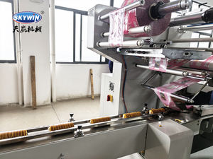 Linea di Produzione Automatica Personalizzata Skywin per Alimentazione, Sandwiching e Confezionamento di <span class=keywords><strong>Biscotti</strong></span> - Product Image 2