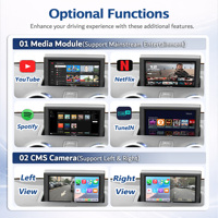 CodeLynk Kabelloses Apple CarPlay Android Auto Kit für Audi Auto Android Videoplayer A1 Q3 MMI RMC HN+R