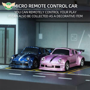 Mini Voiture de Drift RC 1:<span class=keywords><strong>64</strong></span> 4x4 Télécommandée 2.4 GHz, Cadeaux d'Anniversaire pour Enfants, Voitures RC de Bureau - Product Image 2