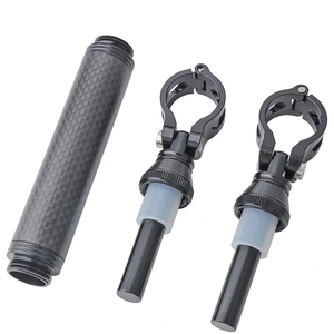 Manillar Plegable de Aleación de Aluminio y Fibra de Carbono con Barra Transversal, Soporte para Teléfono, Varilla Telescópica para Brompton 412, Manillar Swallow - Product Image 4