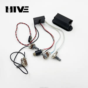 غيتار كهربائي بمرحلتين بيك آب نشط 9V BASS كامل ملحقات بيك آب على مرحلتين - Product Image 5