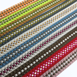 Nastro in Tessuto Jacquard Colorato per Cinghie di Borse e Valigie, in Rotoli per Fai-da-Te - Product Image 4