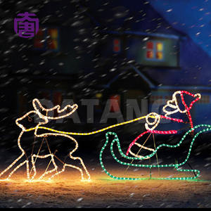 Renne LED 3D de haute qualité IP65, personnalisé pour les décorations de Noël et toute l'année, intérieur/extérieur - Product Image 6