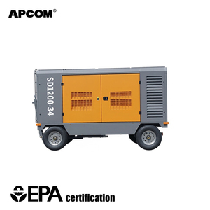 Compresor de Aire Diésel de Ultra Alta Presión de 40 bar, 990-1660 cfm, para Perforación de Pozos Profundos y Minería de Roca Dura - Product Image 1