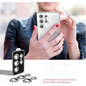 Protezione Lente Fotocamera di Lusso con Diamanti Glitterati per Samsung Galaxy S26 Ultra, Pellicola in <span class=keywords><strong>Vetro</strong></span> Temperato per Lente Fotocamera Samsung S26 Plus - Product Image 3