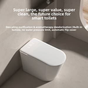 <span class=keywords><strong>WC</strong></span> automatique électronique intelligent à <span class=keywords><strong>prix</strong></span> de gros, bidet intelligent pour la maison avec télécommande, ensemble de salle de bain - Product Image 2