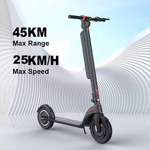 Trottinette électrique pliable étanche HX X8 Pro Series pour adultes, 250W, moteur sans balais, batterie lithium amovible, autonomie 45KM, certifiée <span class=keywords><strong>TUV</strong></span> - Product Image 1