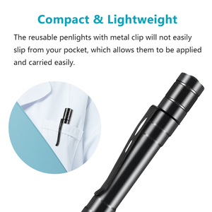 Lampe torche médicale pour examens ORL, lumière blanche <span class=keywords><strong>et</strong></span> jaune, stylo LED, lumière pour la <span class=keywords><strong>bouche</strong></span>, la gorge, les oreilles, le nez, les <span class=keywords><strong>yeux</strong></span>, infirmière, médecin, stylo lumineux - Product Image 6