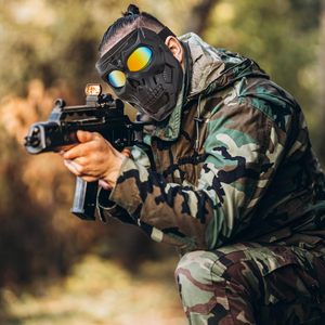 Gafas <span class=keywords><strong>de</strong></span> Protección para Casco <span class=keywords><strong>de</strong></span> Motocross, Bicicleta <span class=keywords><strong>de</strong></span> Montaña, ATV, Máscara Facial Completa para Paintball, Deportes al Aire Libre, Esquí, Halloween, Cosplay, Juegos <span class=keywords><strong>de</strong></span> <span class=keywords><strong>Supervivencia</strong></span> CS - Product Image 3
