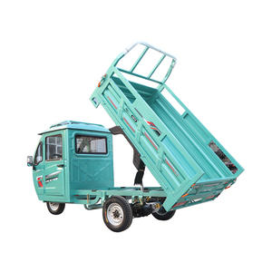 Tricycle de livraison pour adultes avec carrosserie ouverte, tricycle de fret 60V, capacité de charge de 400 kg et vitesse de 50-70 km/h - Product Image 2