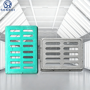 Grille de drainage en composite de résine robuste à prix d'usine, couvercle de tranchée antidérapant pour bord de route - Product Image 4
