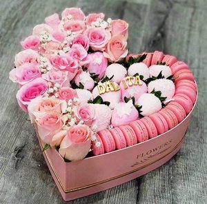 Boîte cadeau <span class=keywords><strong>de</strong></span> fleurs en forme <span class=keywords><strong>de</strong></span> cœur d'amour préservées pour la Saint-Valentin, anniversaire <span class=keywords><strong>de</strong></span> mariage, cadeau pour les fleurs et l'amour, boîte cadeau pour la fête des mères - Product Image 3