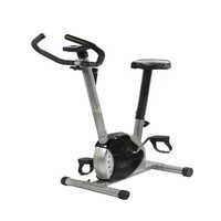 Vélo d'exercice magnétique JINYU durable à entraînement par courroie, avec écran LCD, pliable et portable pour la maison, en acier