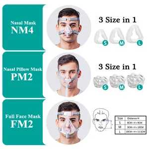เครื่องช่วยหายใจแบบ BiPAP รุ่น <span class=keywords><strong>BMC</strong></span> G3 B20A ปี 2024 ล่าสุด พร้อมหน้ากากสำหรับโรคหยุดหายใจขณะหลับ ป้องกันการนอนกรน โรค COPD ได้รับการรับรองมาตรฐาน CE <span class=keywords><strong>CPAP</strong></span> - Product Image 5