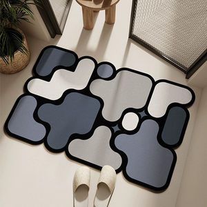 Diatomaceous Earth Bath Mat Puzzle Shape Non Slip Home Use Quick Dry Kitchen Bathroom Entrance Door Mat - Product Image 4