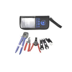 Ferramentas de Instalação Solar PNTECH C4K-C, Ferramenta de Crimpagem para Eletricista, Kits de Ferramentas para Painéis Solares - Product Image 1