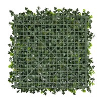 Mur végétal artificiel DIY 50*50cm, faible entretien, verdure verticale, panneau de plantes artificielles, fougère, pour mur vivant, centre commercial, bâtiment