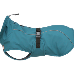 Impermeabile per Cani Vimy XS Blu Petrolio, Abbigliamento Elegante per Animali Domestici - Product Image 1
