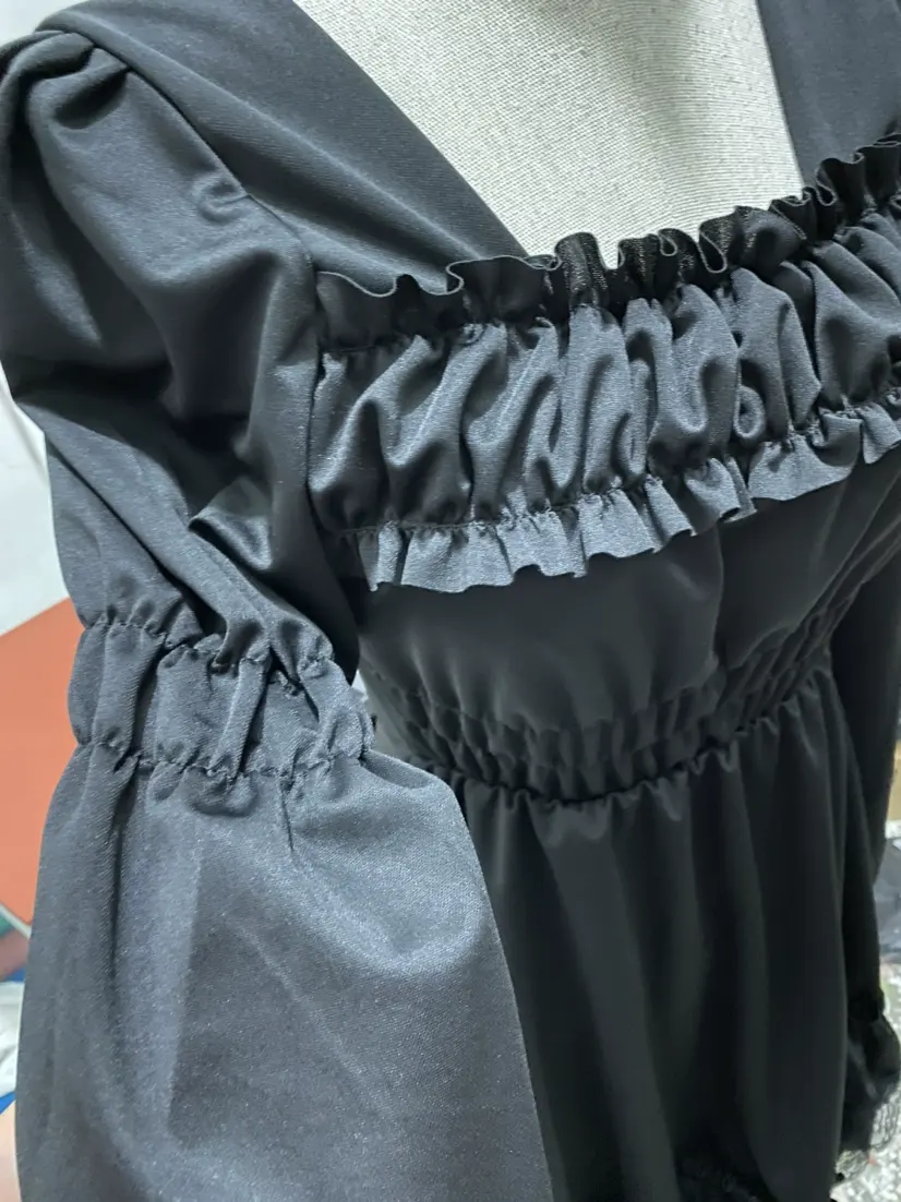 rurumu: fairy grunge lace up mini dress Shop Our Black Punk Fairy