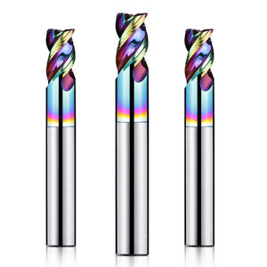 ดอกกัดขอบสั้น Lucas Tools สำหรับอลูมิเนียม คาร์ไบด์ <span class=keywords><strong>3</strong></span> ฟัน ดอกกัดปลายเหลี่ยม ทังสเตนสตีล สำหรับเครื่องจักร CNC - Product Image 1