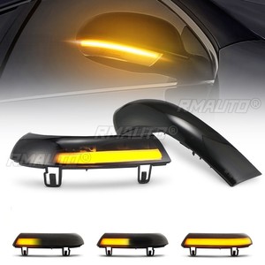 ไฟเลี้ยว LED แบบไดนามิก2x ตัวแสดงสถานะกระจกสำหรับ VW Golf 5 MK5 Passat B6 B5.5 - Product Image 1