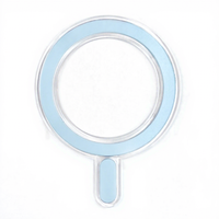 Pelat Magnetik Kristal Ultra Tipis dengan Perekat untuk Dudukan Ponsel di Mobil, Berbagai Warna, Universal