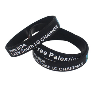 Pulseras de Silicona Personalizadas al por Mayor, Pulseras Promocionales con Impresión Personalizada - Product Image 4