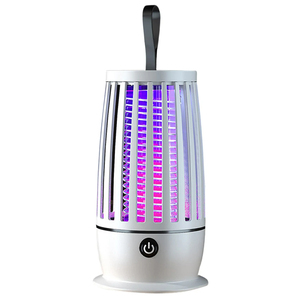 Trampa para insectos, linterna de camping, atrapa moscas, recargable por USB, matamosquitos para el hogar, dormitorio, camping al aire libre - Product Image 3