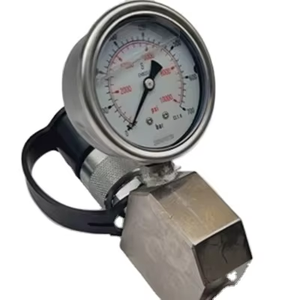 1/4 NPT Gauge <b>Port</b> Pressure Gauge Assembly For Hydraulic Jack Tools - Product Image 1