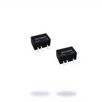 Entrée de tension fixe isolée, double sortie non régulée SMD (1-2W) 12V