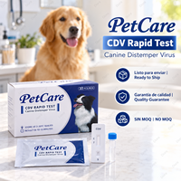 PetCare Hunde-Morchel-CDV-Testkarte Schnelles Veterinär-Diagnostik-Kit
