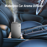 Diffuseur d'huiles essentielles portable sans eau, diffuseur de nébulisation à l'huile pure 100% d'aromathérapie rechargeable pour voiture, bureau, maison