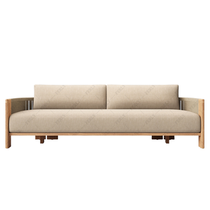 أرائك حديقة خشب الساج الحديثة الفاخرة ، أريكة إندونيسيا - Product Image 1