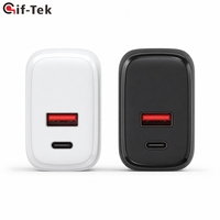 Pengisi Daya Cepat USB C 3.0 20W Kepala Pengisi Daya Dinding Tipe-C Output 5V/3A